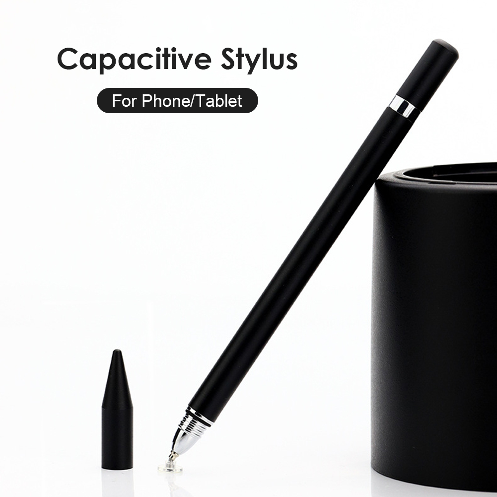 Touch Pen Tablet Screen Pen Thin WK3006 2 in 1 Stylus Ballpoint Capacitive Disc Tip Stylus for Phone Tablet