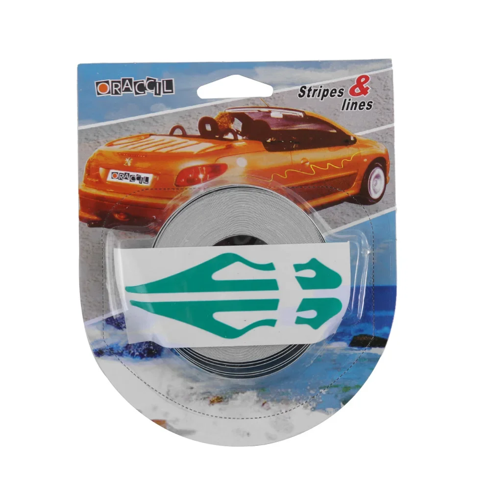 1 rol veelkleurige striping pin streep steamline dubbele lijn tape auto body sticker vinyl sticker auto decoratie styling tools