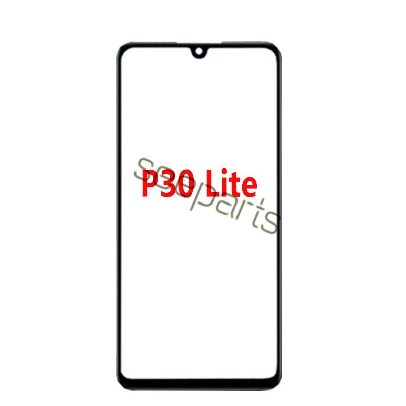 For Huawei p20 P30 Outer Glass Front Glass Lens Replacement Screen For Huawei P10 / P30 Lite Outer Glass Front Glass P20 Pro