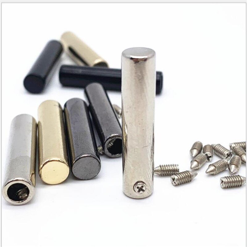 Tope de cordón con extremos de bloqueo, hebilla de Metal para bolso, zapatos, ropa deportiva, cordón, accesorios, 20 piezas