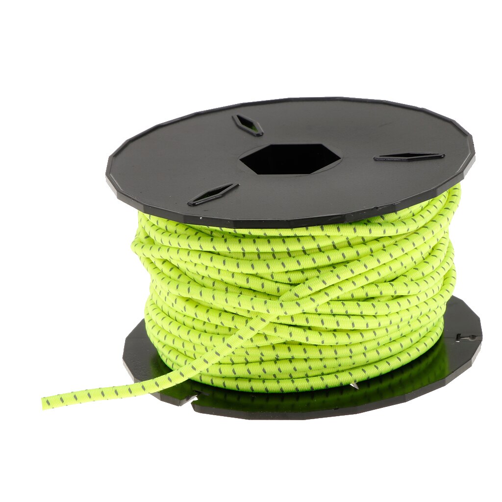 Cuerda Elástica ligera para Kayak, cuerda de choque de alta resistencia para Kayak, canoa, tablas de Surf, correa de equipaje: Green