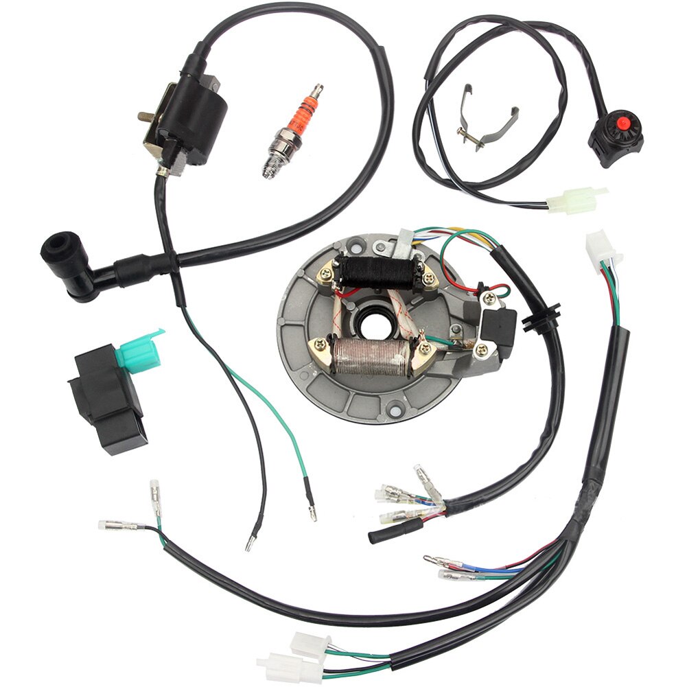 Stator magnétique pour faisceau de câbles 50 70 125cc 110, bobine d'allumage de moto, pièces de bobine d'allumage