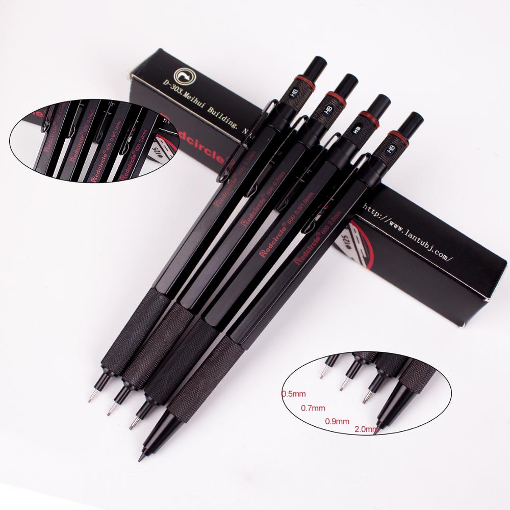 Kawaii Mechanical Pencil 0.5 0.7 0.9 2.0 Refillable Refill Lead Drawing School Mechanic Pencil Stationery for Girls