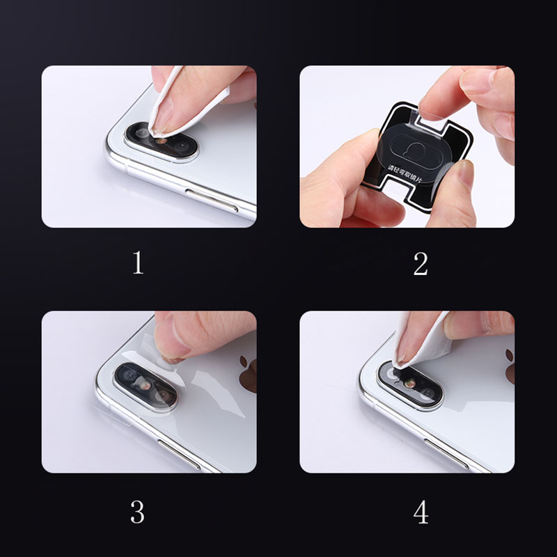Para OPPO Realme C55 Realmy C55 C 55 55C 4G 6,72 "Original lente de cámara 3D cubierta trasera Protector película de vidrio templado