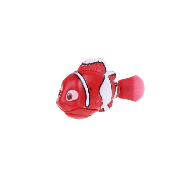 Bath Toys Attractive Swimming Fish Activated In Water Magical Electronic Fun Funny Gadgets Interesting for Kids: sky blue