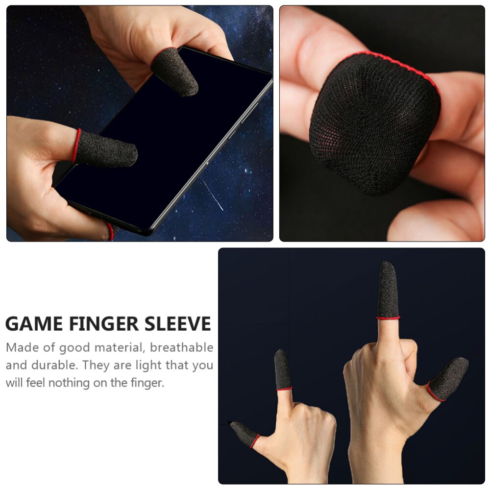 10er Pack Gaming Fingerlinge - Sensibel & Flexibel für Teenager