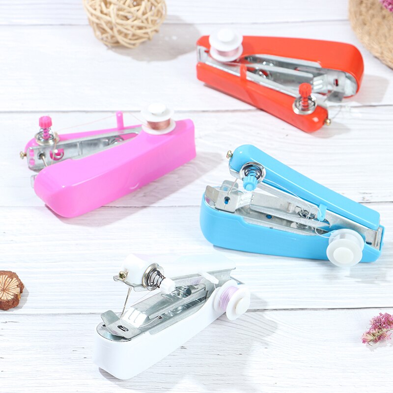 1 Pcs Portable Mini Manual Sewing Machine Simple Operation Sewing Needlework Tools