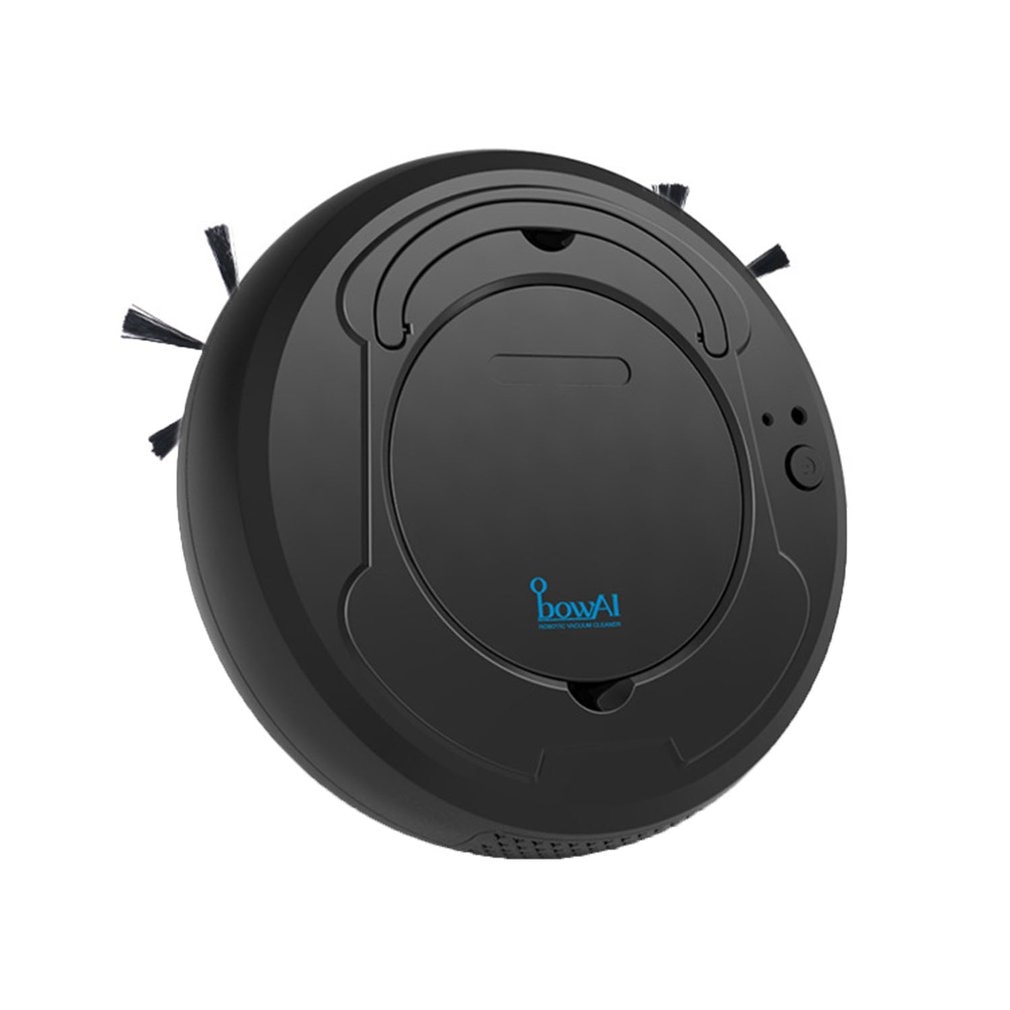 1800Pa Multi-Function Intelligent Floor Cleaning Machine Intelligent Sweeping Machine Vacuum Cleaner Powerful Vacuum Cleaner: Black