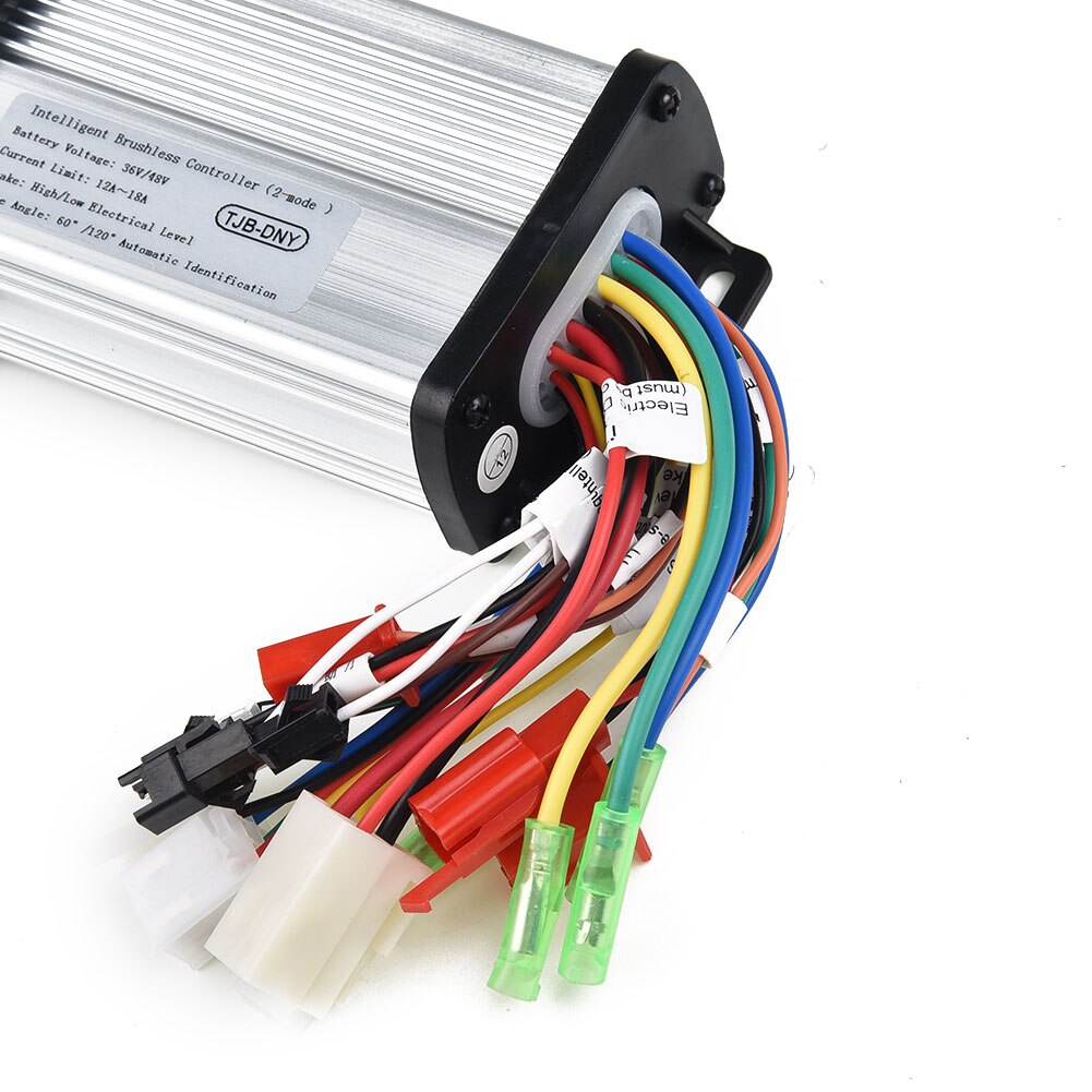 V/36V/48V 350W sin escobillas controlador 6 tubos para Scooter Motor de bicicleta eléctrica inteligente de modo Dual control DC sin cepillo