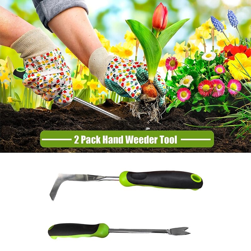 Manual Weeder Hand Weeding Tool Suitable for Garden Lawn Planting Weeding Excavator Gardening Lady Tools