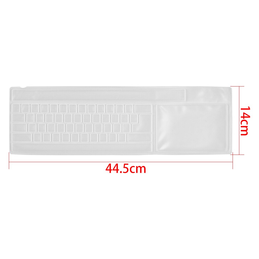 1PC Universal Silicone Computer Keyboard Skin Cover Film For Waterproof Dustproof Protective Keyboard Cover Computer Accessories