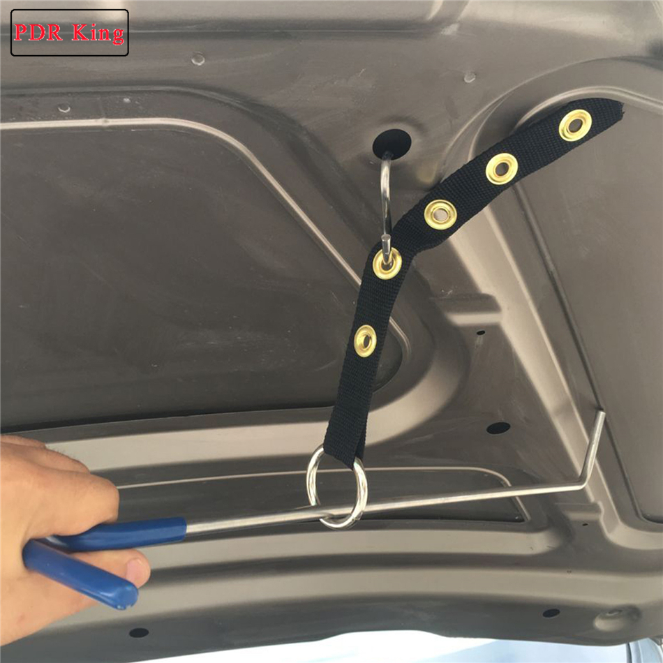 Verveloos deukreparatiegereedschap accessoire autodeukreparatiegereedschap Nylon bandgereedschap S-haakgereedschap autodeukreparatieset
