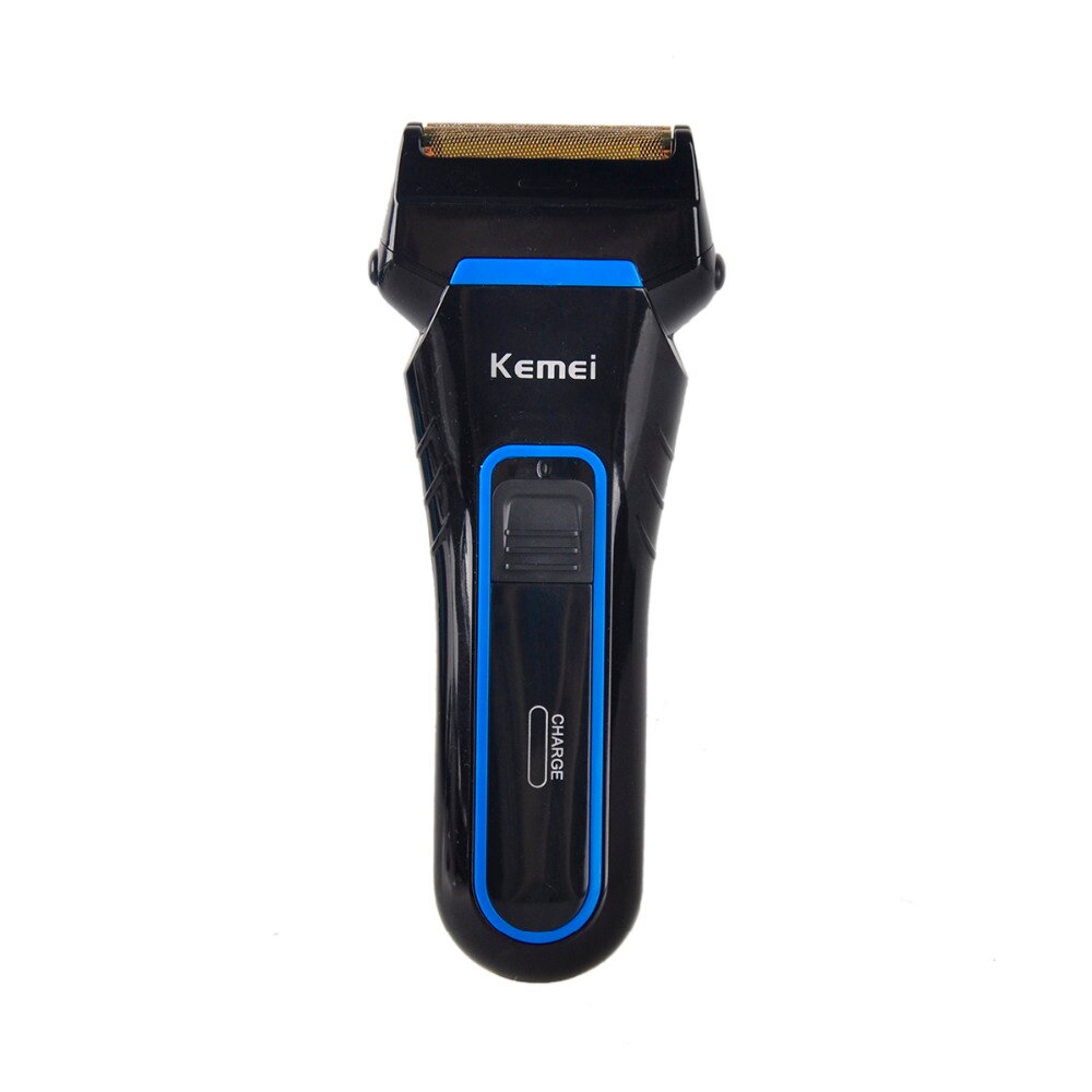 KM Electric Razor Electric Shavers for Men Rechargeable Electric Shaver Portable Electric Razor Sideburns Cutter 2 Blades