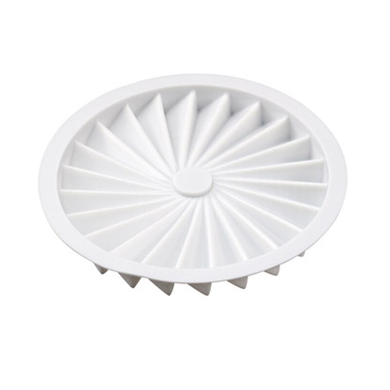T84E Non Stick Cake Bakeware 3D Cake Mold Making Swirl Shape Mousse Desserts Homemade Food Grade Silicone DIY Hand Crafts: 160MM
