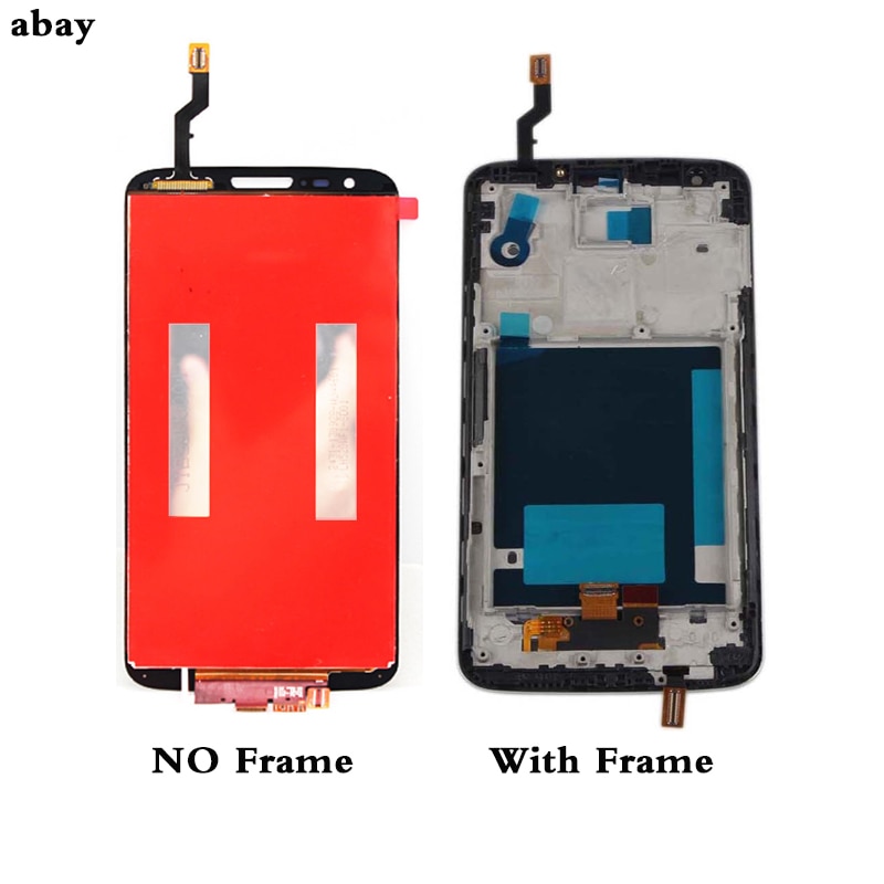 5.2 "Display Voor LG G2 D802 D805 D800 D801 D803 F320 LS980 Lcd-scherm met Touch Screen Digitizer Vergadering frame Vervanging