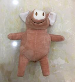 Dog Bite Toy Pig Shape Pet Toy Accompany Sleeping Pigs Toys Warm Soft Plush Cotton Sleeping Partner for Puppy Dogs Bulldog Teddy: small pig 2
