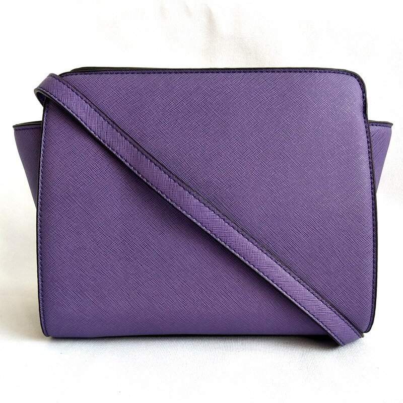Beknopte Pu Snoep Mini Handtas Schoudertas Crossbody Tas Elegante Hobos Voor Vrouwen & Meisjes Mode: Paars