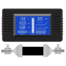 -Multifunctionele Batterij Monitor Meter,0-200V,0-300A (Wijd Toegepast Op 12V/24V/48V Rv/Auto Batterij) lcd-scherm Digitale Curren