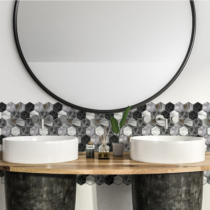 3D Self-adhesive Wall Stickers Home Decor PVC Thicken Imitation Solid Cloth Linen Irregular Wallpaper Bedroom Living Room Decals