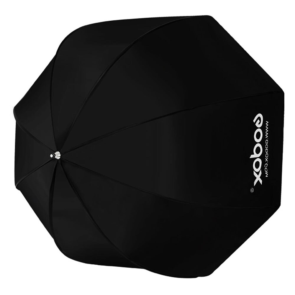 Godox-paraguas octogonal de 120cm, rejilla de nido de abeja, Softbox con soporte de luz de aluminio de 280cm, Kit de soporte para Flash Speedlight