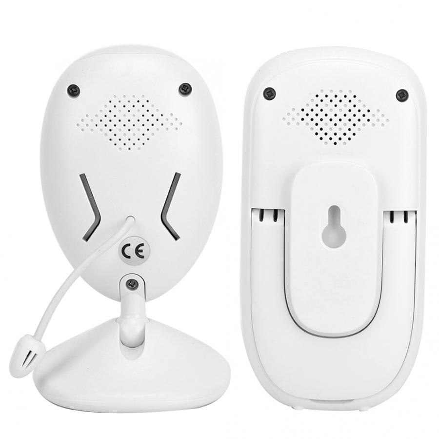 Babyfoon 2.4in draadloze babyfoons 2- weg intercom nachtzicht temperatuurdetector 100-240v babyfoons