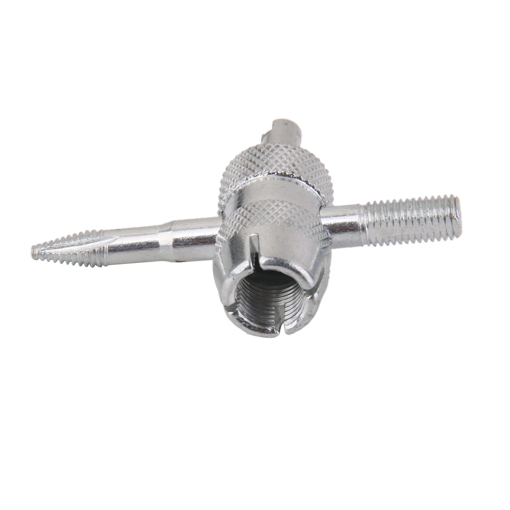 4 Way Tire Valve Stem Core Tool Removal Insertion Tap Reamer Car Truck Auto