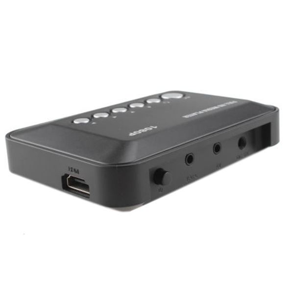 Multi TV Media Player HDMI 1080P HD Support USB SD MMC RMVB MP3 AVI MPEG MKV and CRT with EU Plug