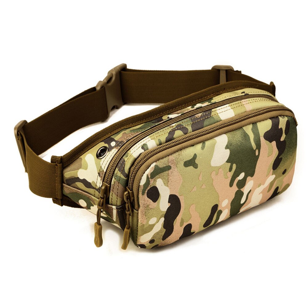 Men Waterproof 1000D Nylon Sling Chest Bag Fanny Pack Waist Bag Hip Bum Belt Cross Body Messenger Casual Shoulder Pouch Purse: City Camouflage