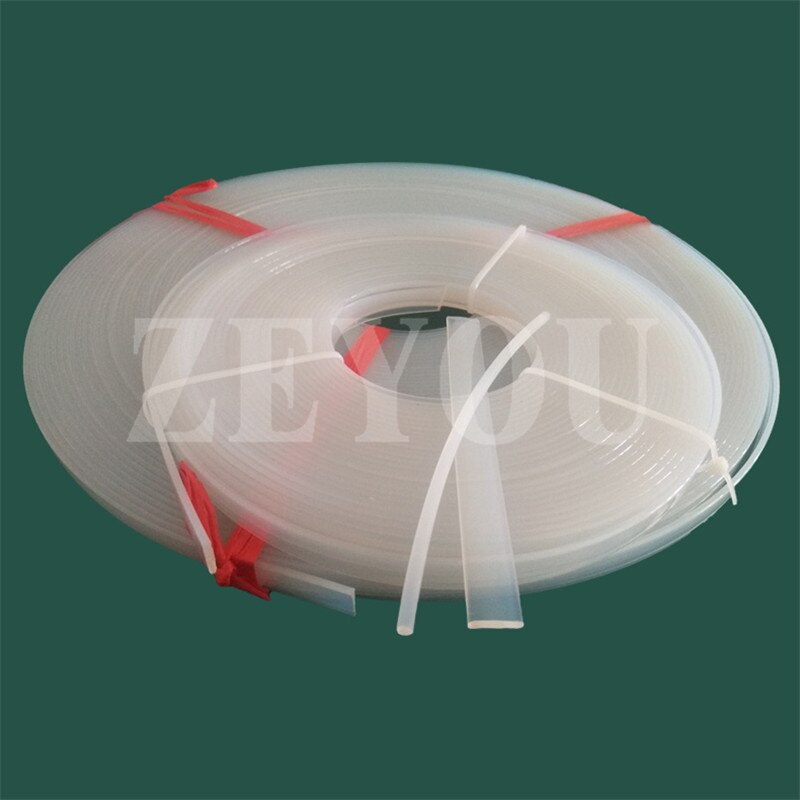 12*2.5mm 1meter long transparent PFA flat welding rod strip for PTFE products soldering