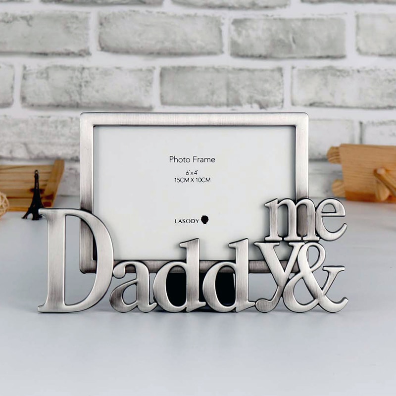 Pappa & jag tavelram pappa fotoram/pappa från dotter/fars dag /pappa födelsedag pappa