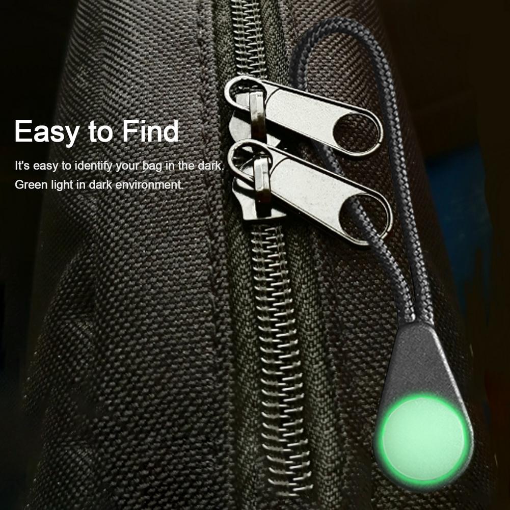 Juego Ideal de marcadores para Abrigos, Chaquetas, mochilas y cremalleras de carpa que brillan en la oscuridad