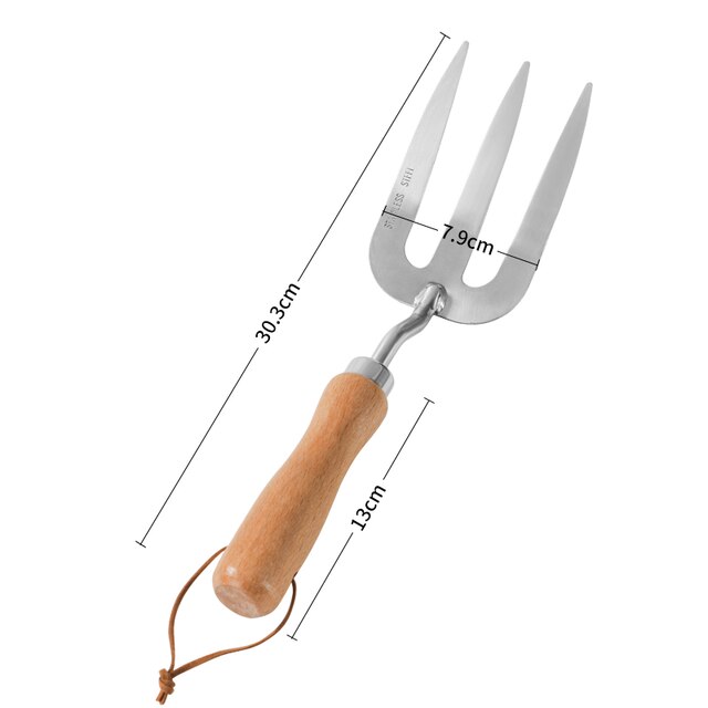 1/3/5 Piece Set 201 pala in acciaio inossidabile per uso domestico piante in vaso piantare all'aperto scavare sabbia allentando terreno attrezzi da giardino: N