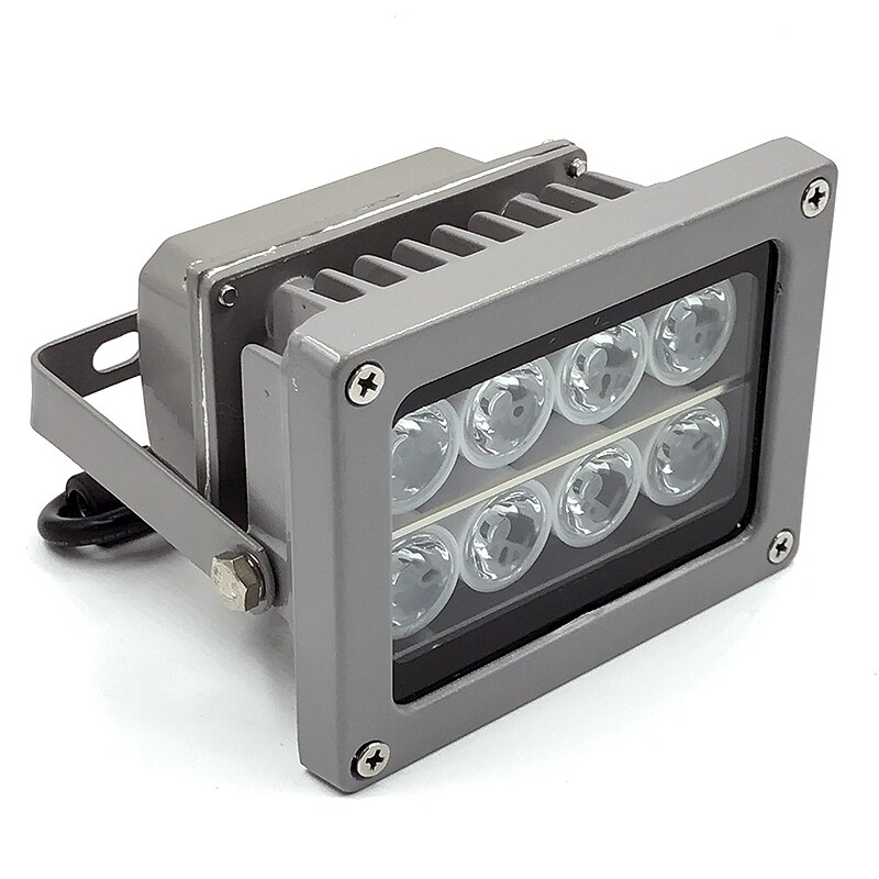 SMTSEC 8pcs LED 40m cctv high power white LED light lamp Illuminator for cctv security camera system Night Vision SI-8W
