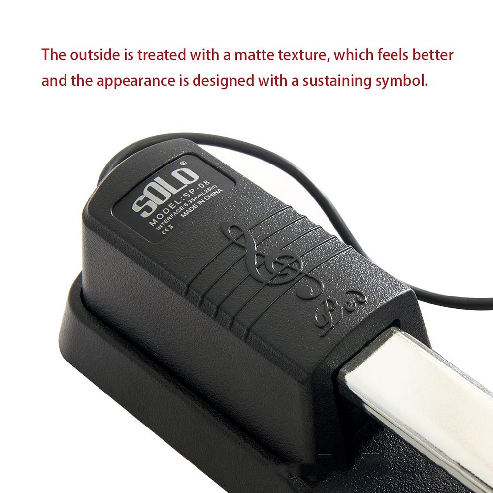 Piano sustain pedal stærk lydforstærkning keyboard synthesizer keyboard pedaler