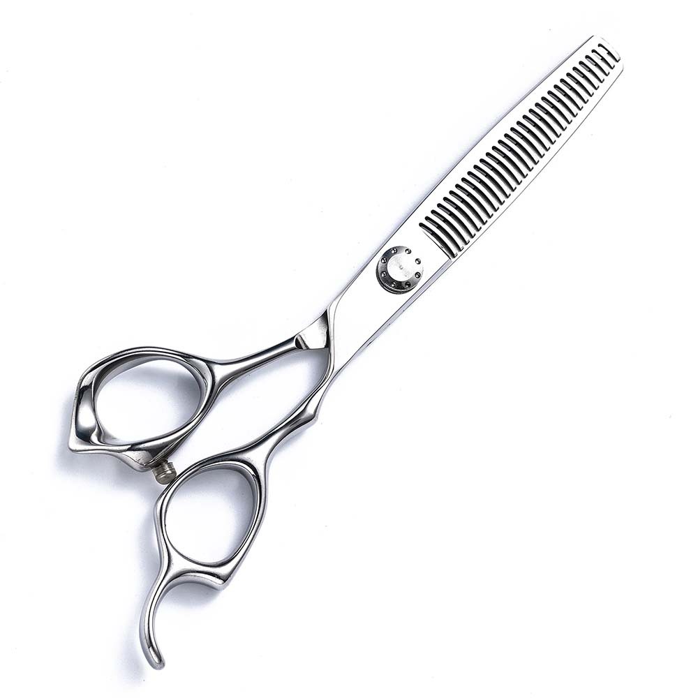Professionele Kappers Schaar 5.5/6 Inch Salon Haar Schaar Kapper Knippen Schaar Dunne Kappers Schaar: Rood