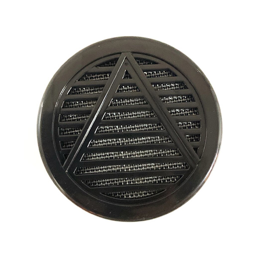 Round Cigar Humidor Humidifier 70 Crystal Black Durable ABS Plastic