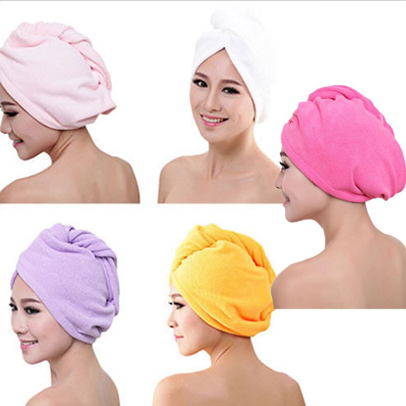 Chapeaux bonnets de douche en microfibre | Serviette enveloppante pour cheveux, bonnet de bain torsadé à séchage rapide, produits de bain, Spa offre spéciale, produits pour la salle de bain