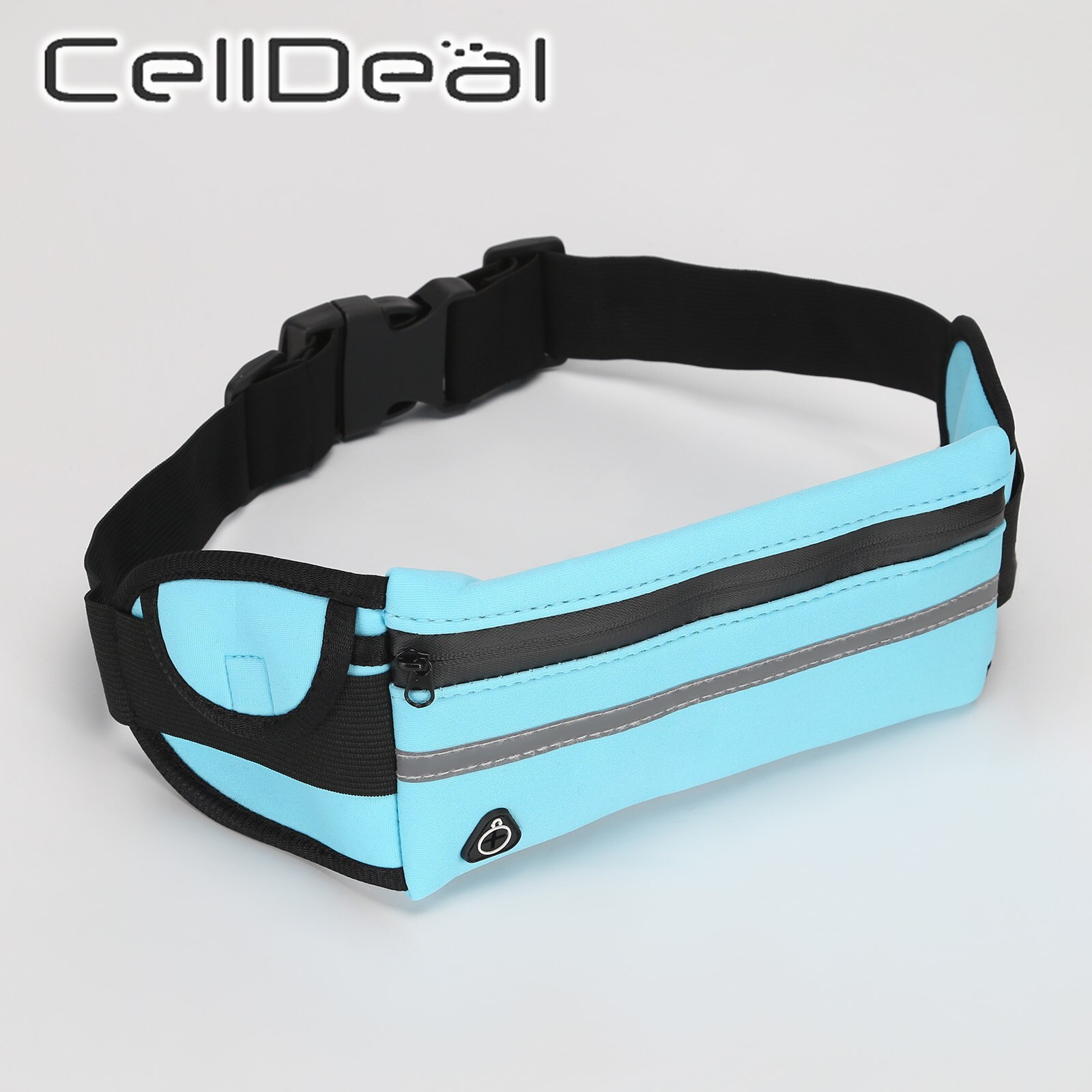 Adjustable Casual Waist Packs Running Waist Bag Canvas Sports Outdoor Phone Holder Belt Bag Fitness Sport Accessories Unisex