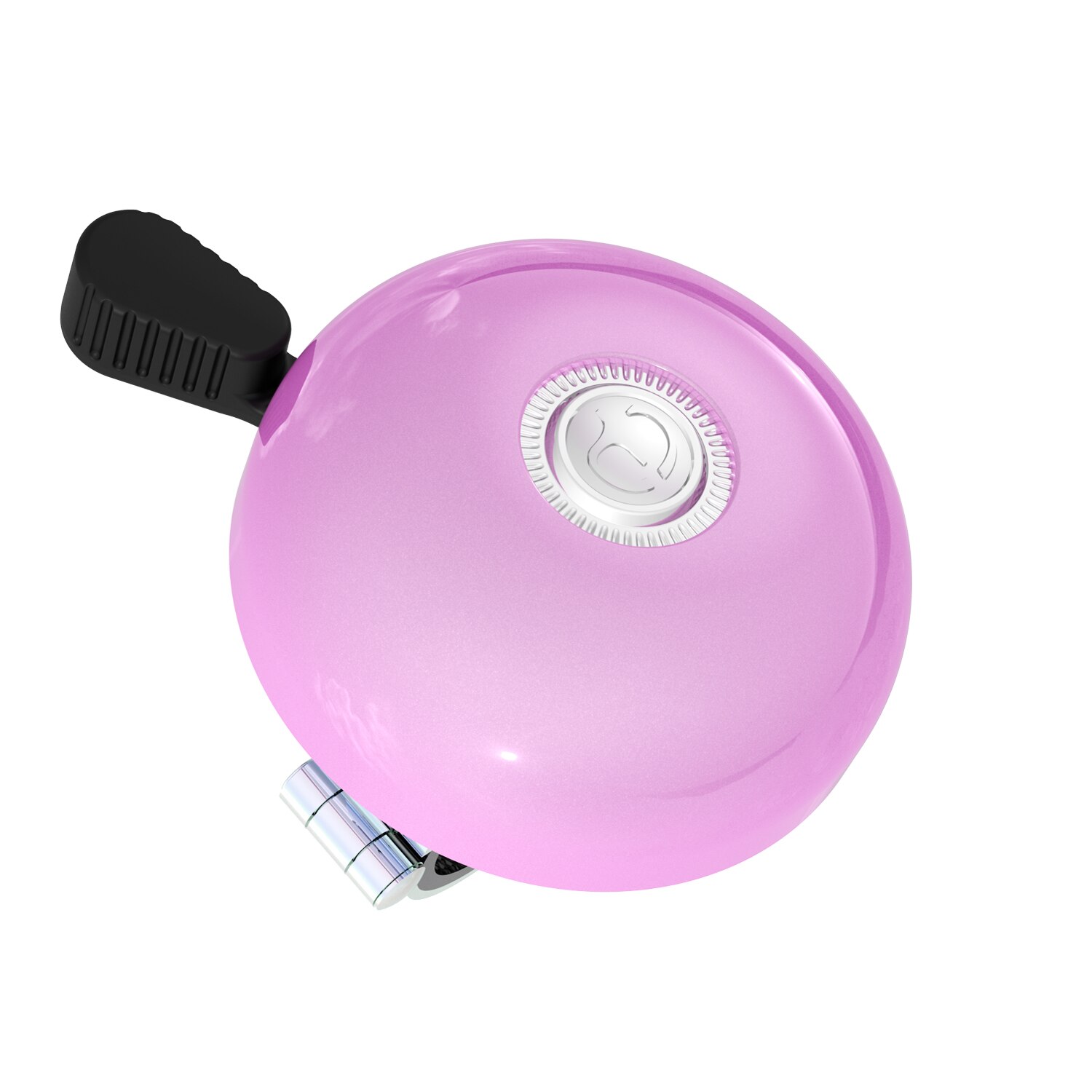 Greallthy Classic Bicycle Bell, Clear Loud Sound , Mountain Bike Bell, Safety Riding Siren, Bike Accessories Horn，Ieft Hand Use: Pink