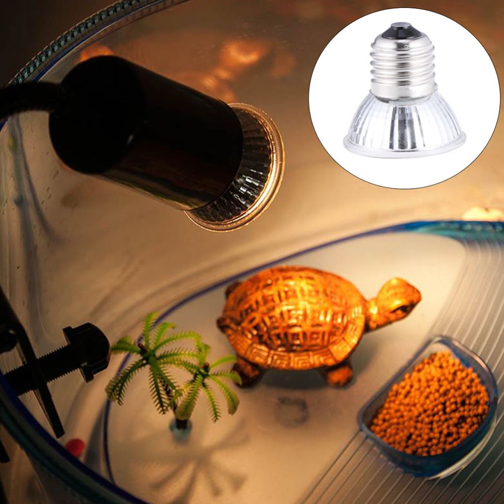 5 stk 75w uvb+uva 3.0 krybdyr lampe pære skildpadde basking uv pærer varme lampe krybdyr sol pære