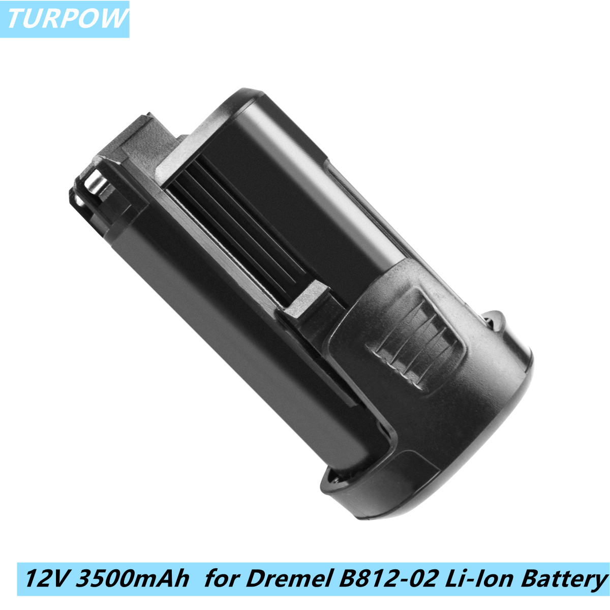 Turpow 12v 3500 8300 -ion battery for dremel 8200 8220 8220  b812-02 8200 oscillating tool replacement battery