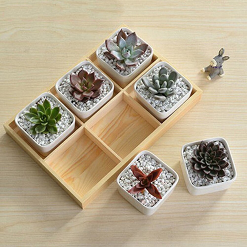 Moniruudukkoiset kukkaruukut, lastentarhan istutusastiat, puinen kukkaruukku, bonsai-istutuslaatikko, pöytäkasvien säilytysjärjestäjä, istutuslaatikot