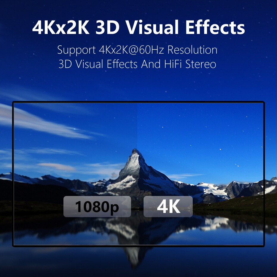 HDMI Switch 1 IN 2 OUT Wire Control HD 4K For XBOX 360 PS4 Smart Android HDTV Switcher Adapter Spliter MICCGIN