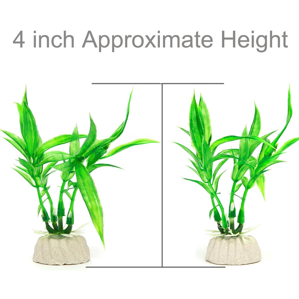 10Pcs Kunstplanten Aquarium Decor Water Onkruid Ornament Plant Aquarium Aquarium Gras 10-12Cm Decoratie