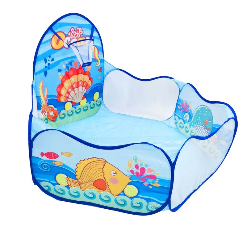 Box portatile da 1.2M per bambini Baby Kids tenda Bebe Balls Pit Ocean Balls Pool Cartoon Park Camping Dry Pool regalo di natale: D2 (no ball)