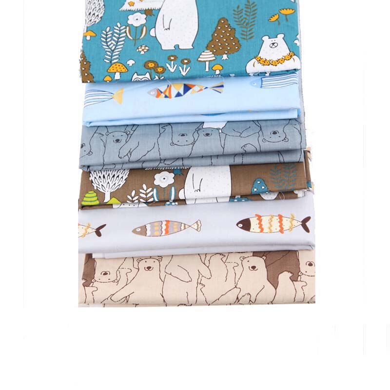 Twill vævning 5 stk 6 stk 7 stk 8 stk 2 stk 10 stk bomuldsstof patchwork sy klud hjemmeudstyr nordisk multifunktions gør-det-selv tilbehør: 6 kaffe 50 x 40