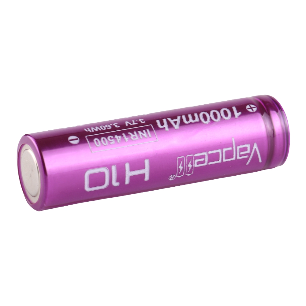 INR 14500 1000mAh , max output 10A , battery in a flashlight