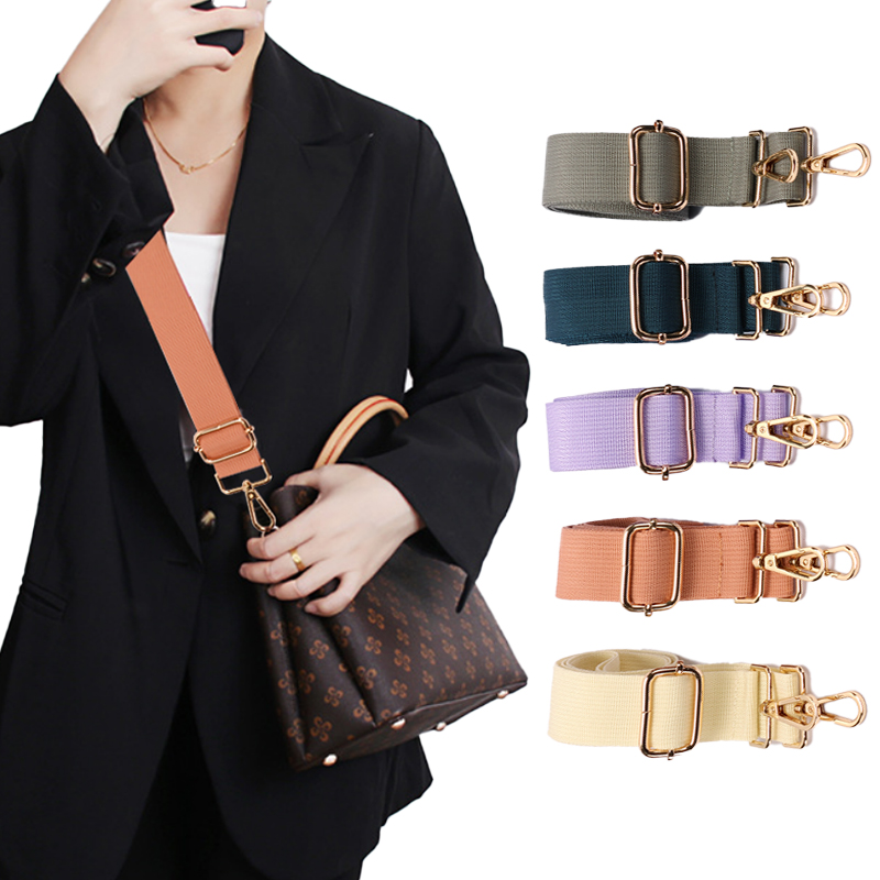 Cinghie per borse in nylon regolabili per borse a tracolla a tracolla da donna Accessori colorati per borse Accessori Cinture