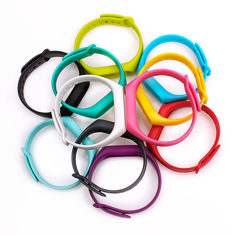 Accesorios inteligentes BOORUI, reemplazo de correa mi band 2 para xiaomi mi band 2, pulsera deportiva de silicona con colores variados
