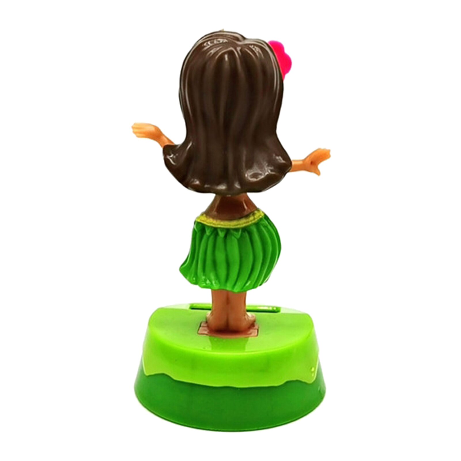 1pc Cute Solar Power Dancing Girl Boy Swing Figure Toy Office Car Decor